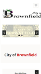 Mobile Screenshot of ci.brownfield.tx.us
